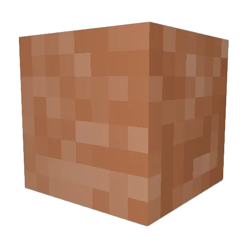 TostedMC Minecraft avatar head, 3D render