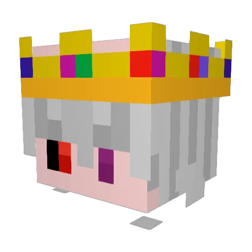 Tostito73 Minecraft avatar head, 3D render