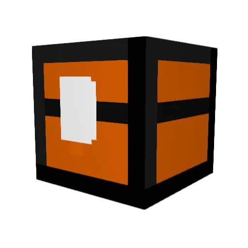 TotalOneNXT Minecraft avatar head, 3D render