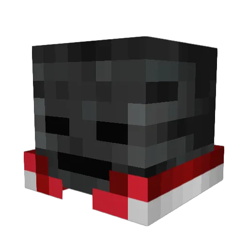 TotalRupture Minecraft avatar head, 3D render