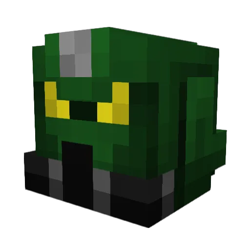TotallyANarc Minecraft avatar head, 3D render