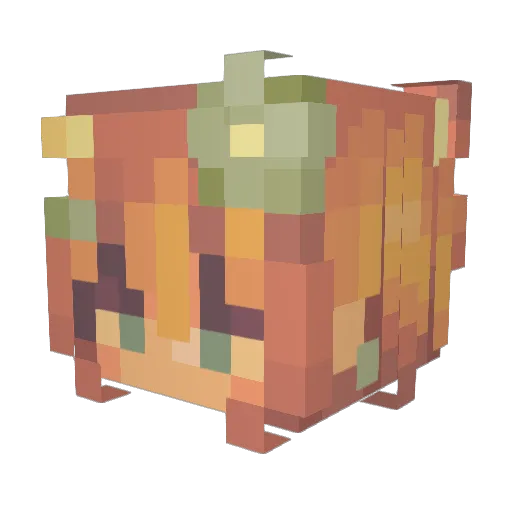 TotallyNotLy Minecraft avatar head, 3D render
