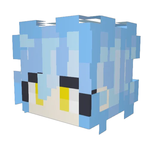Totally_notHonza Minecraft avatar head, 3D render