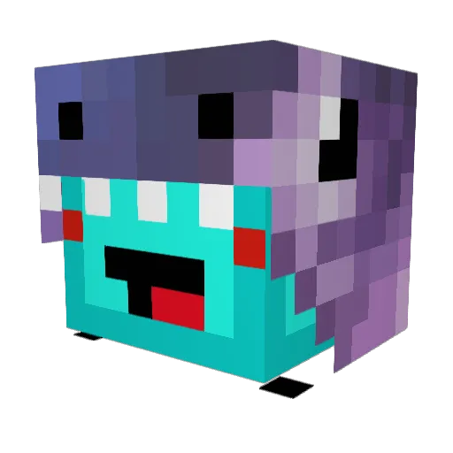 Totally_not_Josh Minecraft avatar head, 3D render