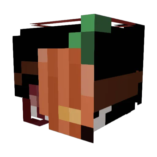 Minecraft-Avatar von TotalnyBot: Kopf als 3D-Render