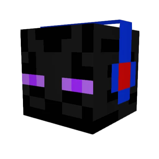 Totalymer Minecraft avatar head, 3D render