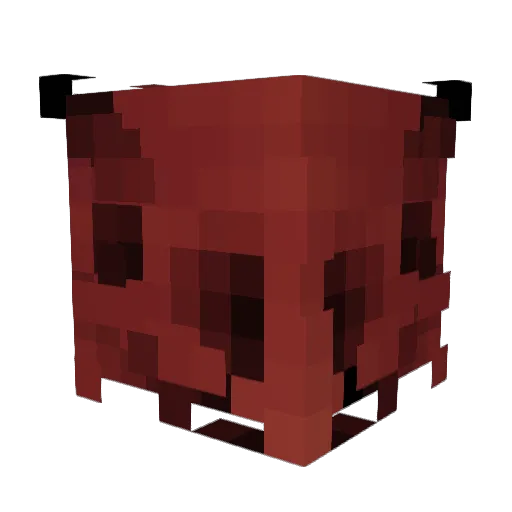 ToterEngel Minecraft avatar head, 3D render