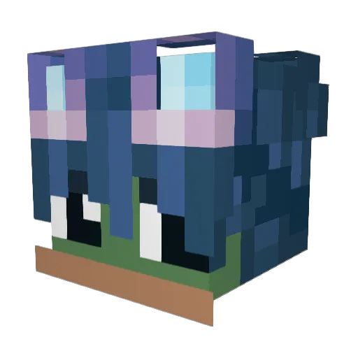 Toti0776 Minecraft avatar head, 3D render