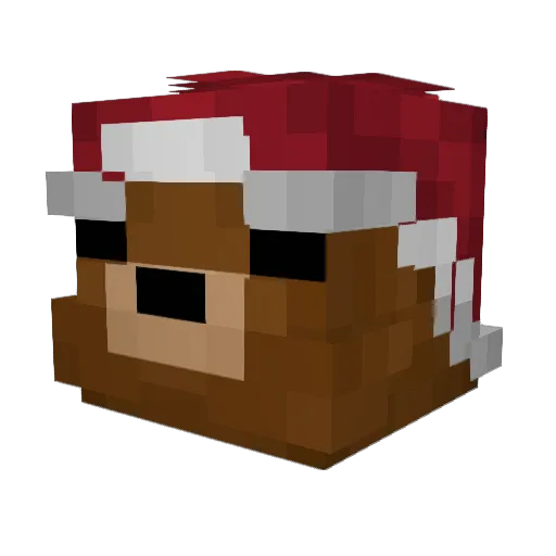 Toto89 Minecraft avatar head, 3D render