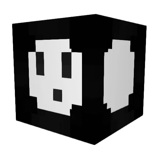 Totom07 Minecraft avatar head, 3D render