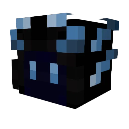 Totoro3734 Minecraft avatar head, 3D render