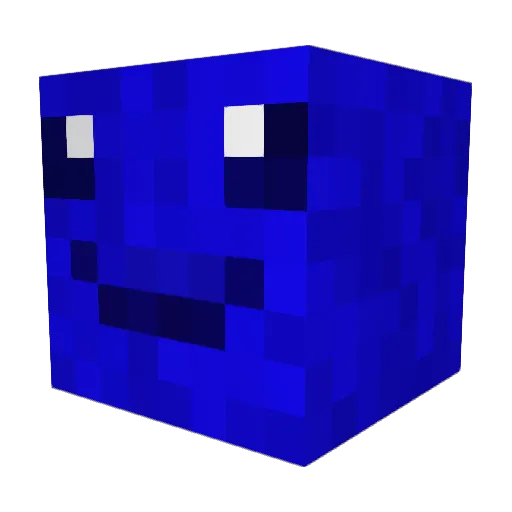 TottenBo Minecraft avatar head, 3D render