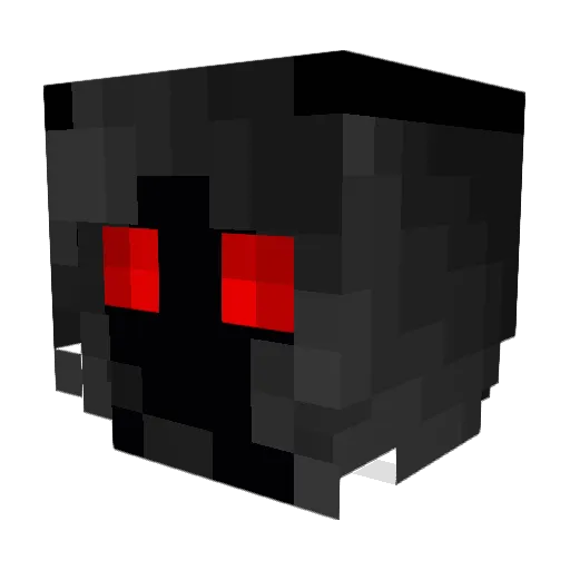 Touas Minecraft avatar head, 3D render