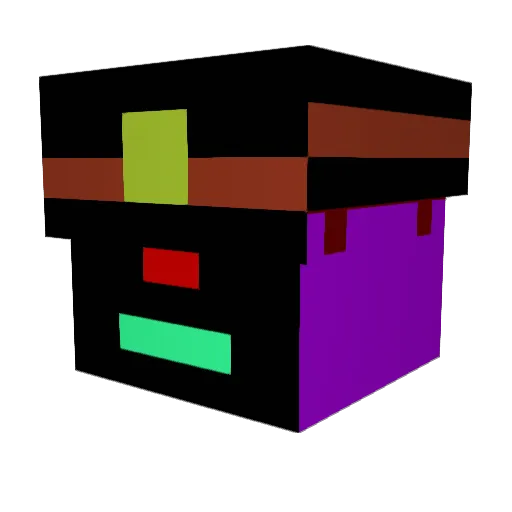 Touch0126 Minecraft avatar head, 3D render