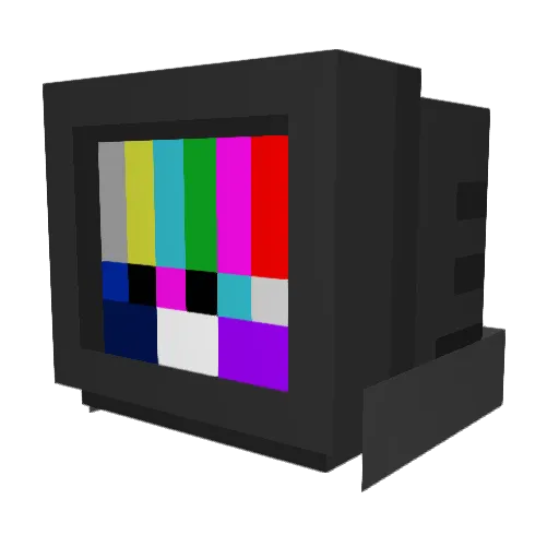 Touchme3 Minecraft avatar head, 3D render