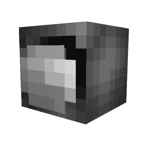 Tovaaaal Minecraft avatar head, 3D render