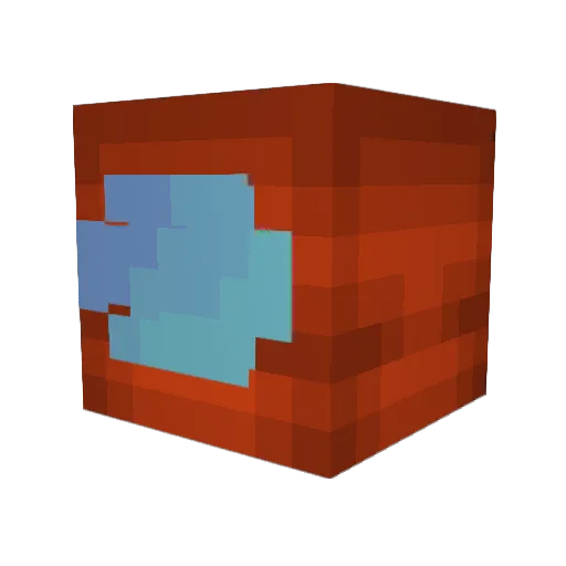 Tove133 Minecraft avatar head, 3D render