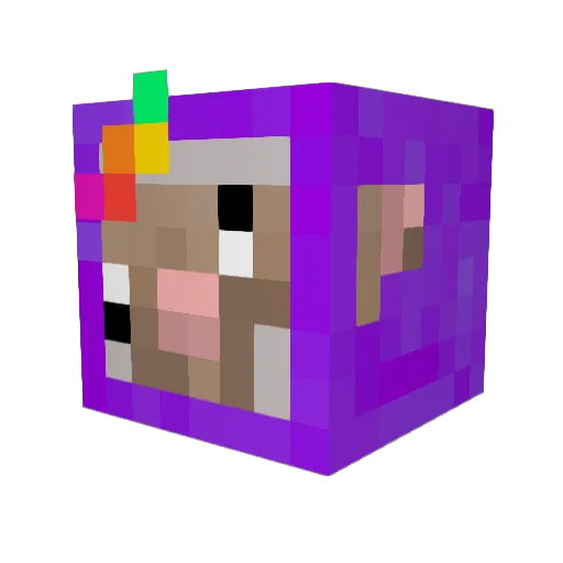TownLodge_Bot Minecraft avatar head, 3D render