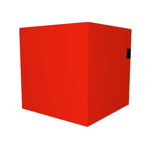 Townending Minecraft avatar head, 3D render