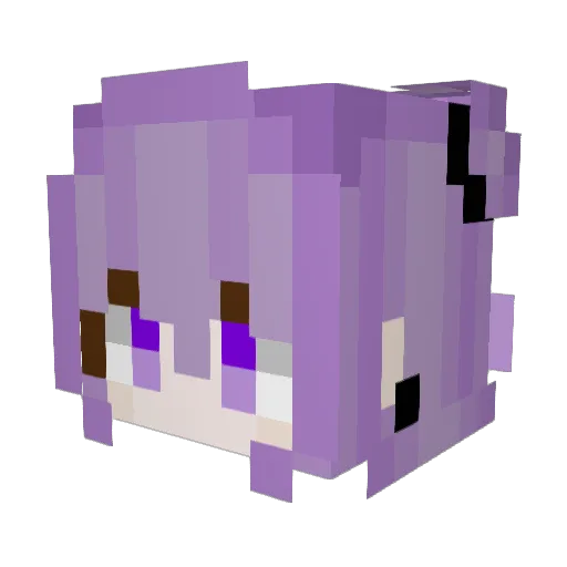 Townshi Minecraft avatar head, 3D render