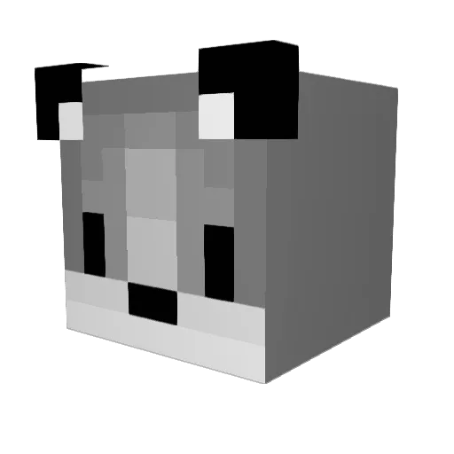 Tox994 Minecraft avatar head, 3D render