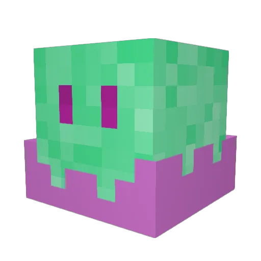 Tox_y Minecraft avatar head, 3D render