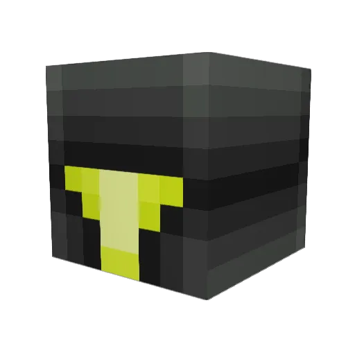 Toxic7031 Minecraft avatar head, 3D render