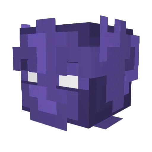 ToxicArg_ Minecraft avatar head, 3D render