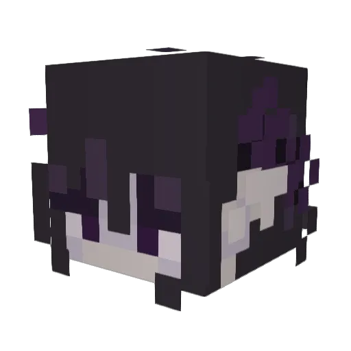 ToxicCupcake13 Minecraft avatar head, 3D render