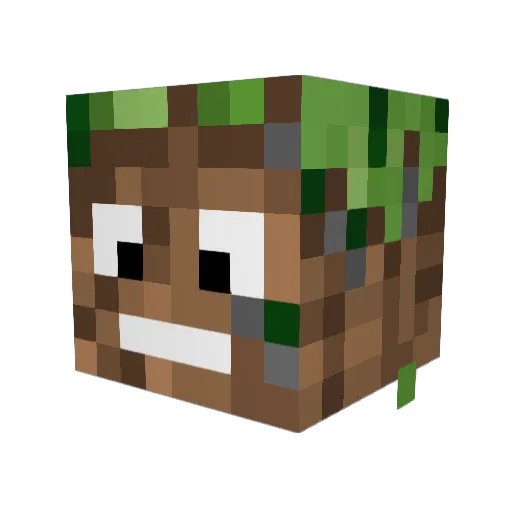 ToxicGames_BR Minecraft avatar head, 3D render