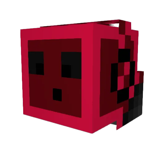 ToxicKeks Minecraft avatar head, 3D render