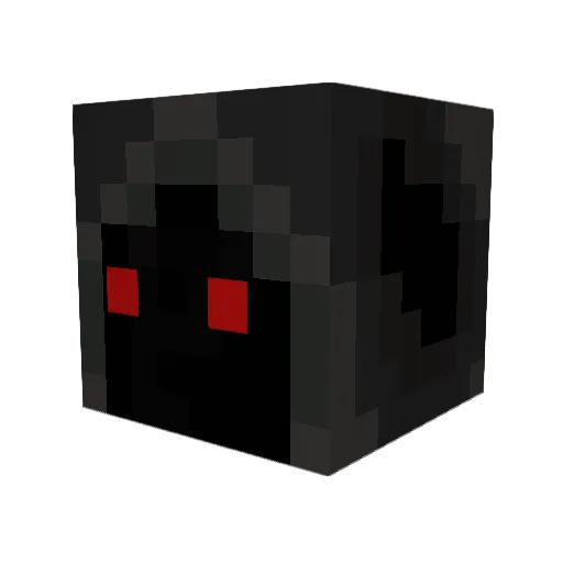 ToxicReaper Minecraft avatar head, 3D render