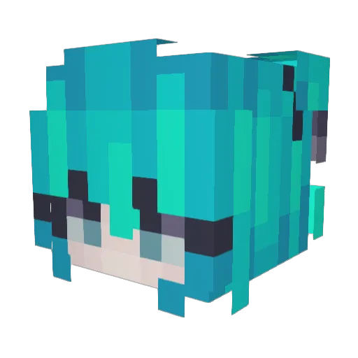 ToxicReapers95 Minecraft avatar head, 3D render