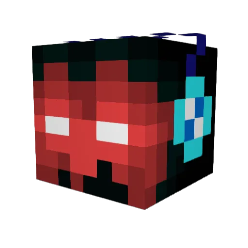 ToxicShockwave22 Minecraft avatar head, 3D render