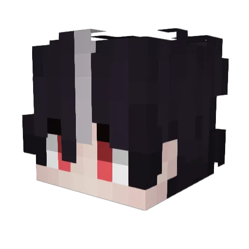 ToxicSyrex Minecraft avatar head, 3D render