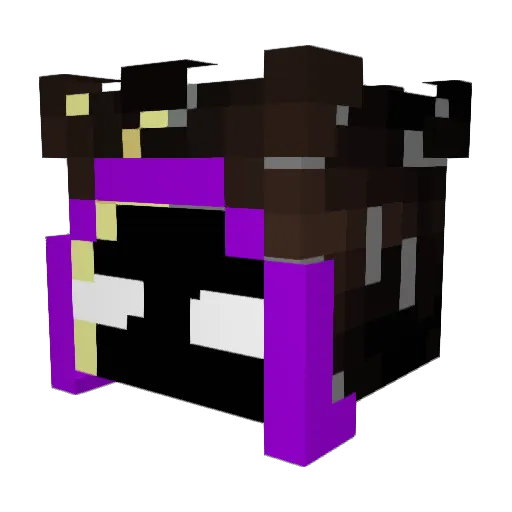 ToxicTyrannt95 Minecraft avatar head, 3D render