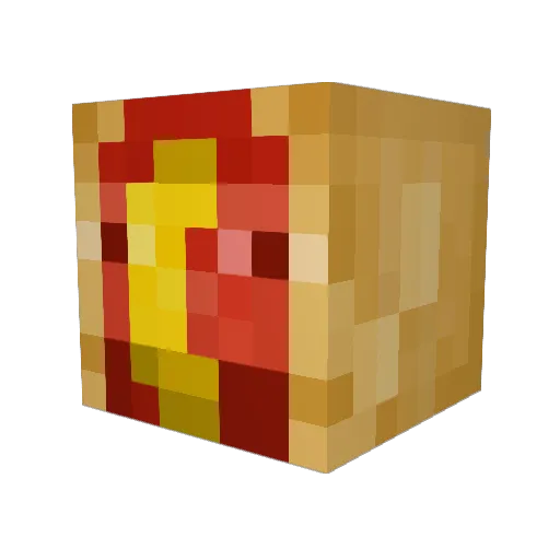 ToxicVyper Minecraft avatar head, 3D render