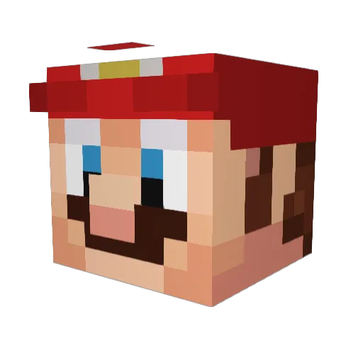 Toxic_Flame579 Minecraft avatar head, 3D render