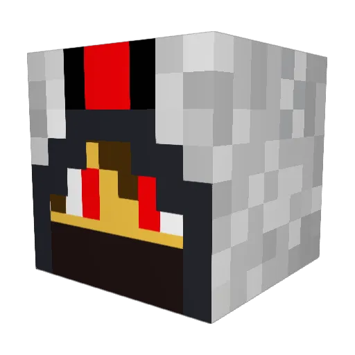 Toxic_Kaos Minecraft avatar head, 3D render