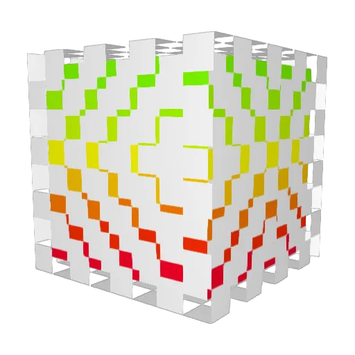 Toxic_Satana Minecraft avatar head, 3D render