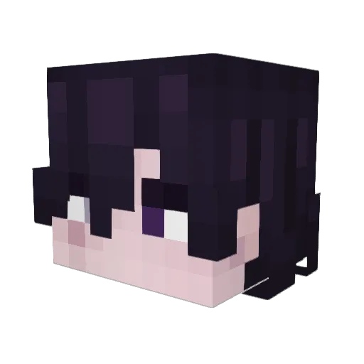 Toxic_Tyan Minecraft avatar head, 3D render