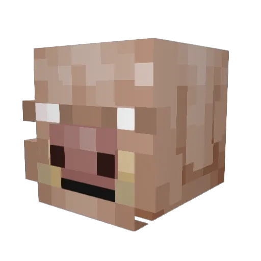 Toxicrage27 Minecraft avatar head, 3D render