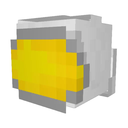 Toxiicated Minecraft avatar head, 3D render