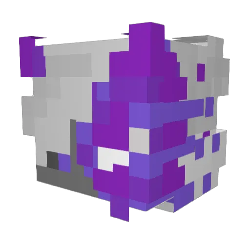Toxy__ Minecraft avatar head, 3D render