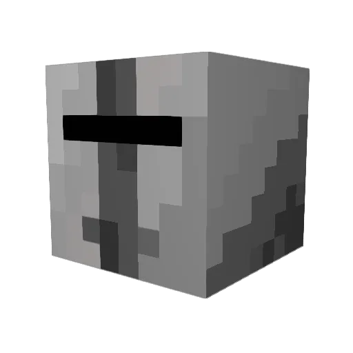 Toxyn666 Minecraft avatar head, 3D render