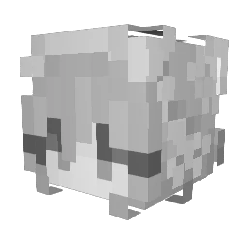 Toya_fan Minecraft avatar head, 3D render