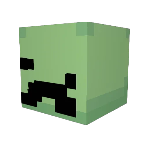ToyotaAE86e Minecraft avatar head, 3D render