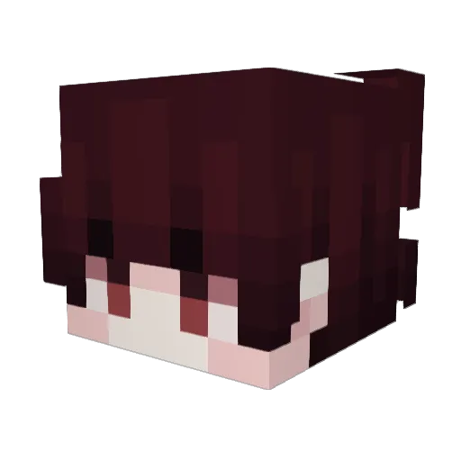 Toysets Minecraft avatar head, 3D render