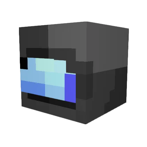 Toza_Boy Minecraft avatar head, 3D render