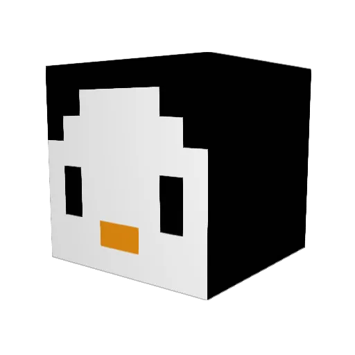 Tozy01 Minecraft avatar head, 3D render